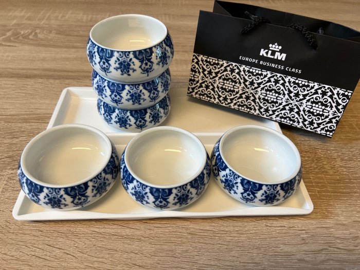 In opdracht van KLM - Marcel Wanders - Sæt skåle (6) - Porcelæn