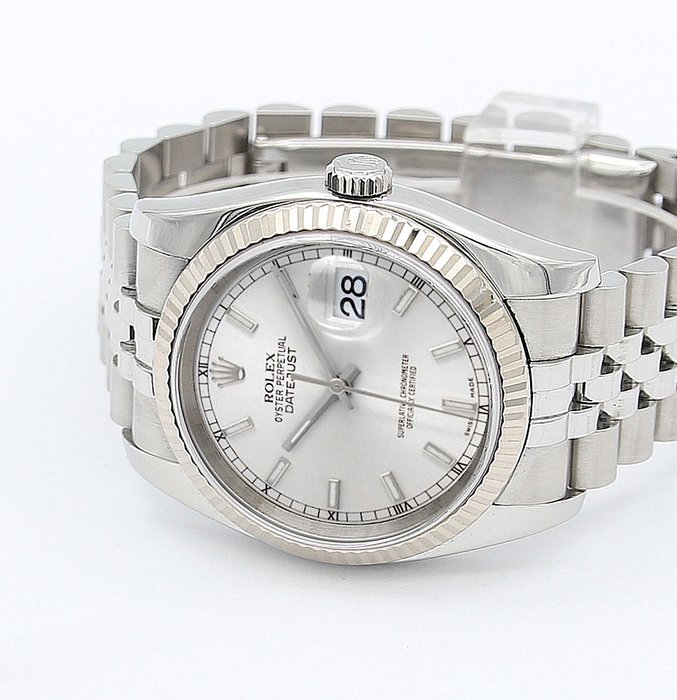 Rolex - Datejust - Silver Dial - 116234 - Unisex - 2000-2010