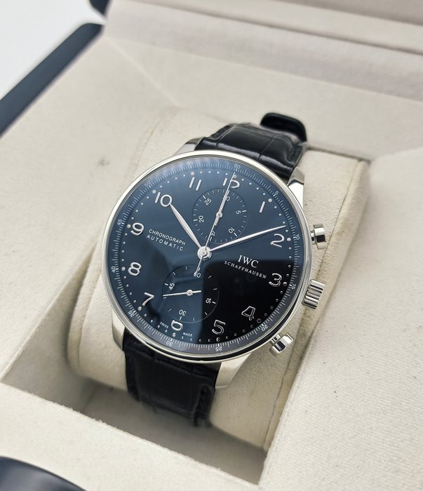 IWC - Portugieser Chronograph - IW371447 - Mænd - 2018