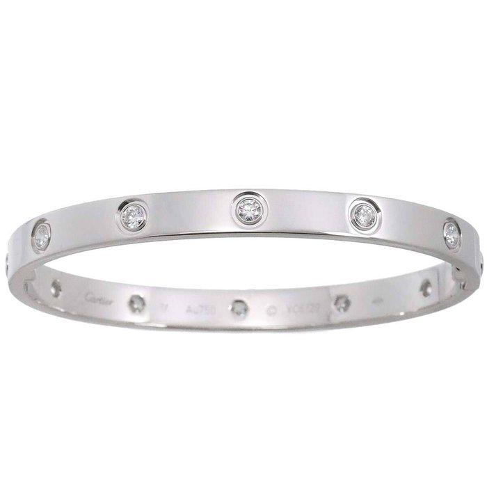 Cartier - Armbånd - Love - 18 kraat Hvidguld