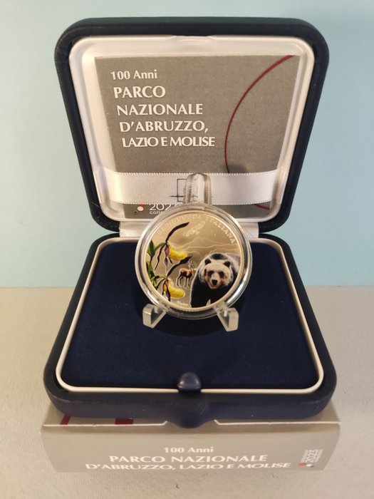 Italien. 5 Euro 2023 "Parco Nazionale d'Abruzzo, Lazio e Molise"  (Ingen mindstepris)