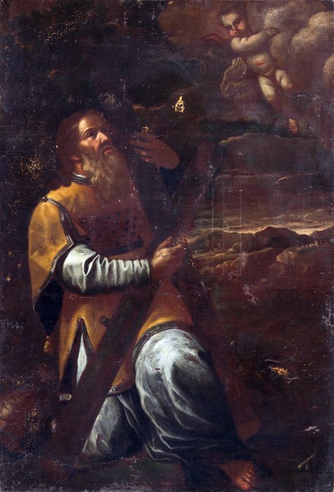 Massimo Stanzione (1585 – 1656), Workshop of - Sant’Andrea Appostolo