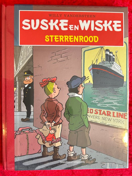 Suske en Wiske Vierkleuren reeks met nieuw omslag luxe - Sterrenrood - 1 Album - Begrænset og nummereret udgave - 2014