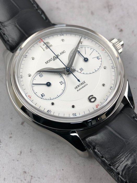 Montblanc - Heritage Monopusher Chronograph Automatic - 119951 - Mænd - 2011-nu