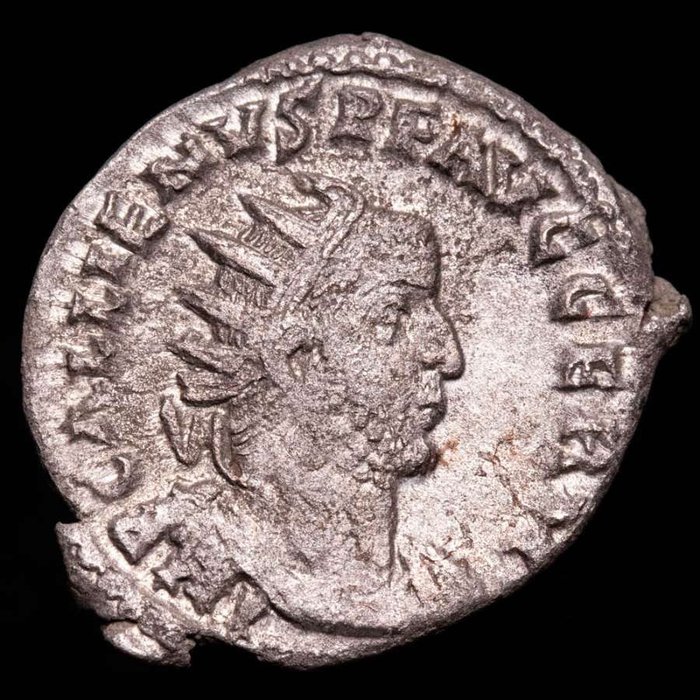 Romarriket. Gallienus (AD 253-268). Antoninianus Minted in Rome, AD 257-258. PROVIDENTIA AVGG. Hybrid  (Ingen mindstepris)