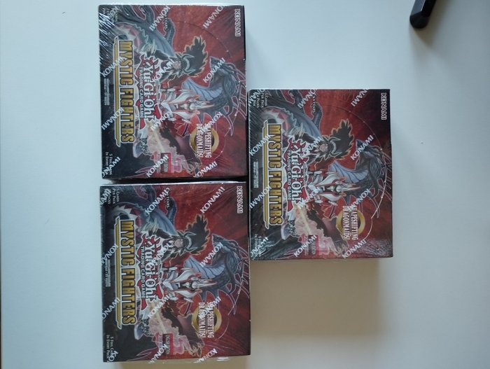 Konami - 3 Booster box - Yu-Gi-Oh! Mystic Fighters