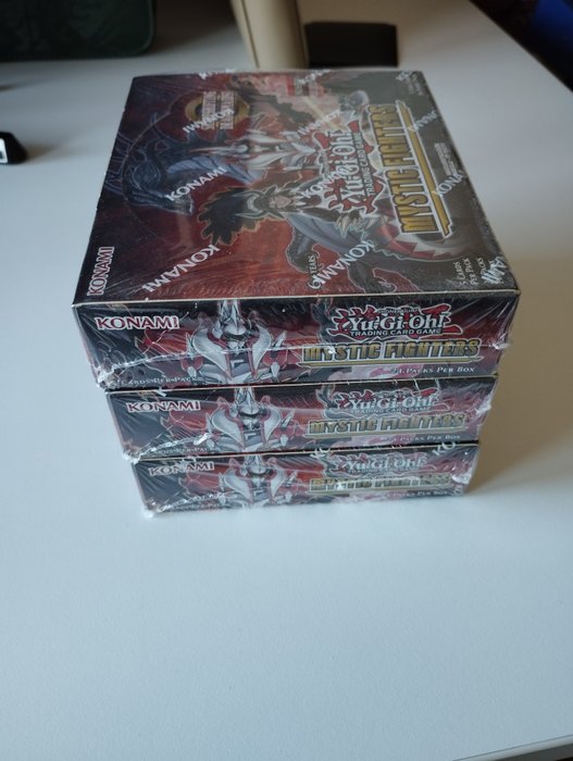 Konami - 3 Booster box - Yu-Gi-Oh! Mystic Fighters