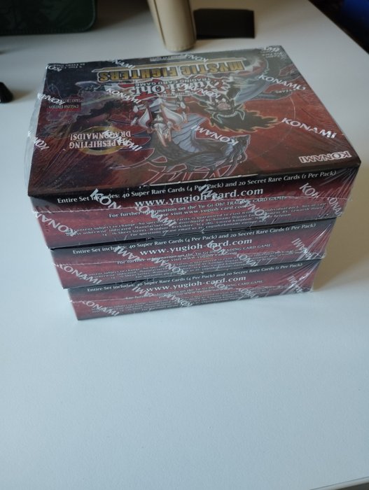 Konami - 3 Booster box - Yu-Gi-Oh! Mystic Fighters