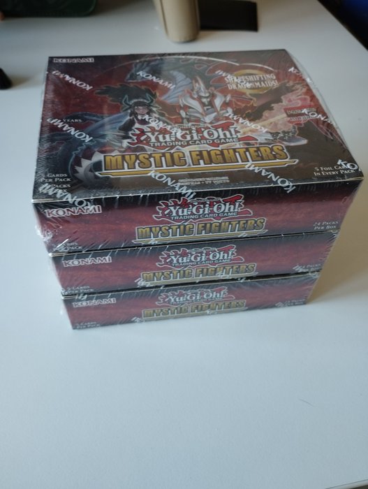 Konami - 3 Booster box - Yu-Gi-Oh! Mystic Fighters