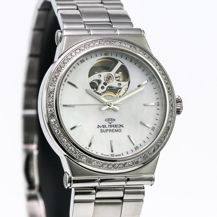 Murex - SUPREMO Open Heart Diamond Automatic - MUA652-SS-DD-7 - Ingen mindstepris - Kvinder - 2011-nu