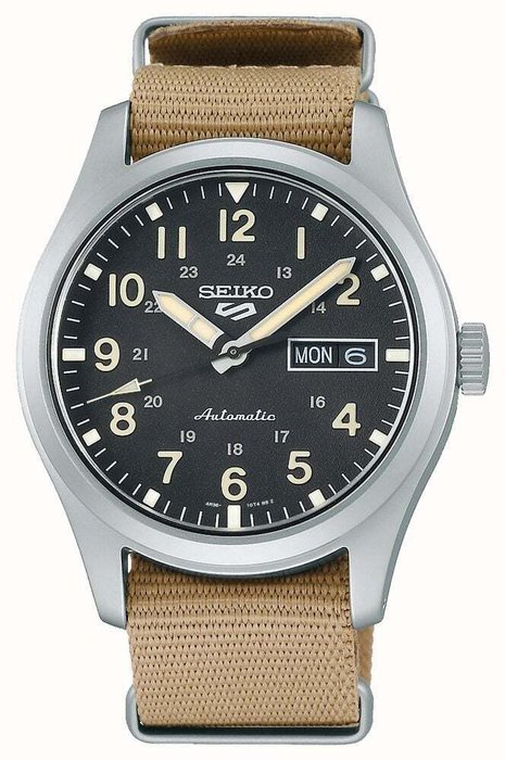 Seiko - Sport 5 - Ingen mindstepris - SRPG35K1 - Mænd - 2024