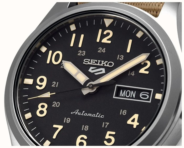 Seiko - Sport 5 - Ingen mindstepris - SRPG35K1 - Mænd - 2024