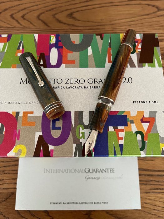 Leonardo Officina Italiana - Momento zero grande 2.0 Stardust Brown 1 - Fyldepen