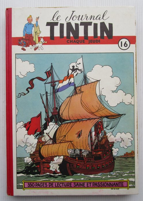 Tintin (magazine) - Reliure N° 16  - C - 1 Album - 1951