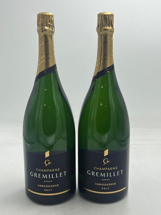 Gremillet, Ambassadeur - Champagne Brut - 2 Magnummer (1,5 L)