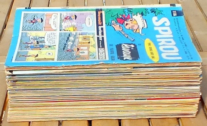 Spirou (magazine) - Année 1961 complète + suppléments - 52 Magasiner - Første udgave - 1961