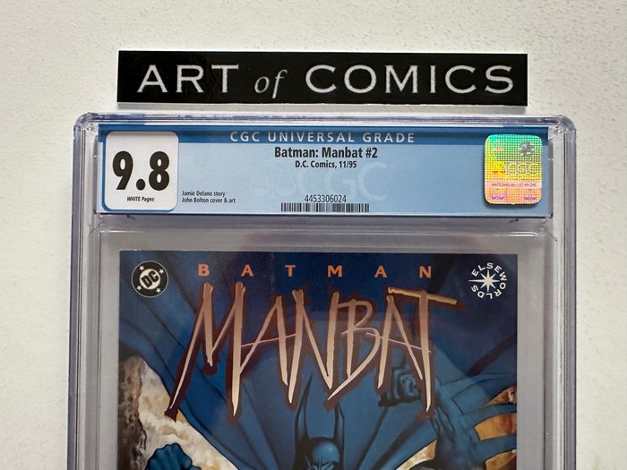 Batman: Manbat #2 - CGC Graded 9.8 - 1 Graded comic - Første udgave - 1995