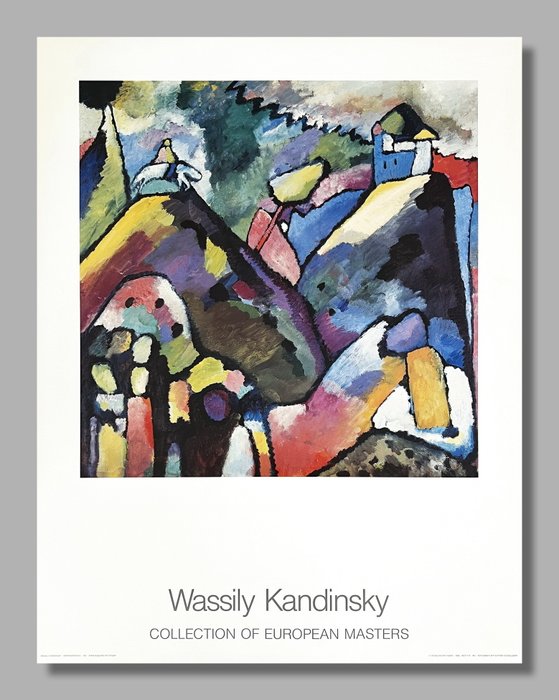 Wassily Kandinsky (after) - "Improvisation 9" - nach Original von 1910