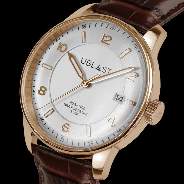 Ublast - Elegant Date - REF.UBEL40GWH - Automatic - Mænd - Ny