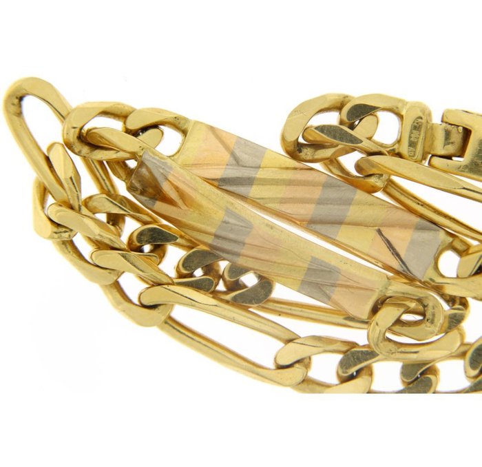 Handmade - Armbånd - MultiGold - 18 kraat Gulguld, Hvidguld, Rosaguld