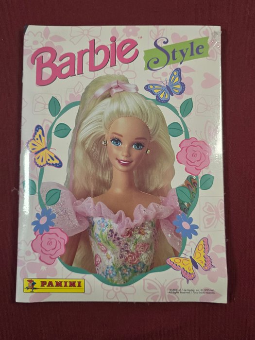 Panini - Barbie Style - 1 Factory seal (Empty album + complete loose sticker set)