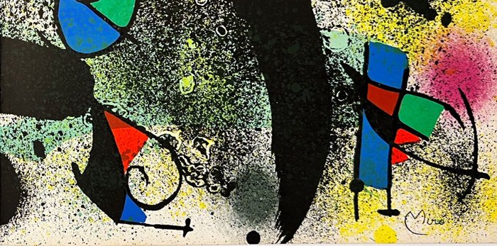 Joan Miro (1893-1983) - Composition