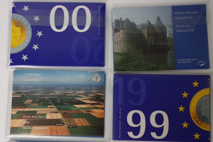 Holland. Year Set (FDC) 1979/2001 (22 sets)  (Ingen mindstepris)