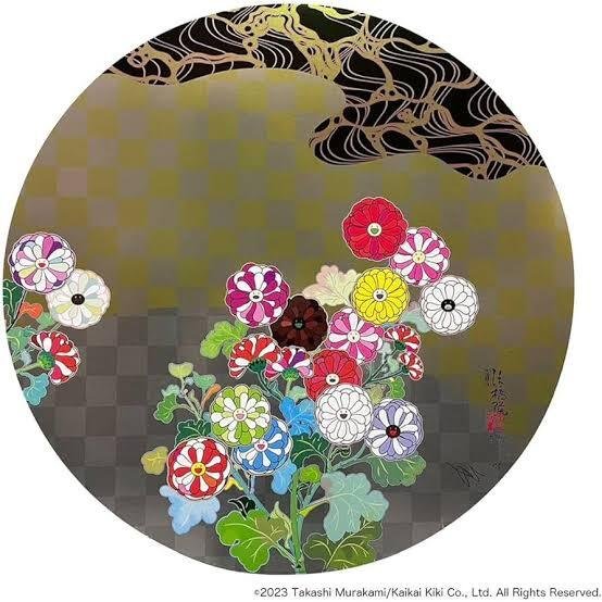 Takashi Murakami (1962) - Korin Flowers and Water