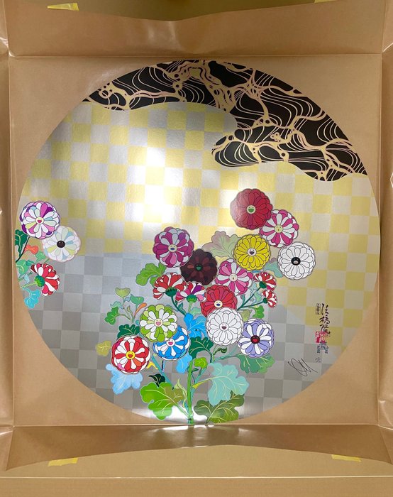 Takashi Murakami (1962) - Korin Flowers and Water