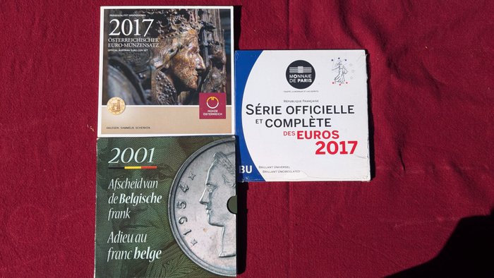 Europa. Year Set (FDC) 2001/2017 (3 sets)  (Ingen mindstepris)