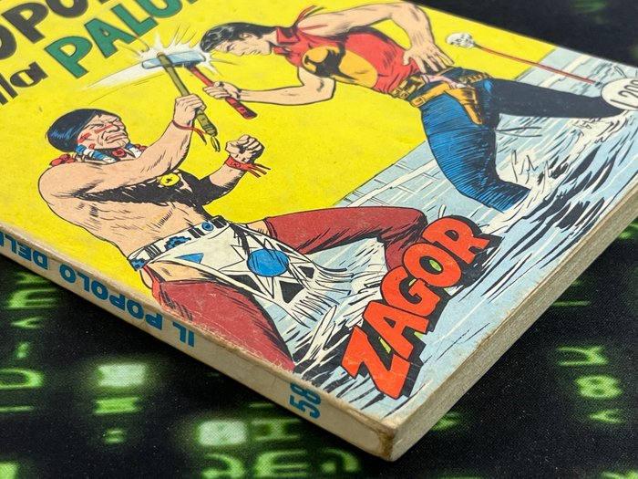 Zagor Zenith - Originale n. 58 Il popolo della Palude - 1 Comic - Første udgave - 1965