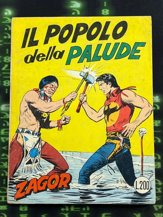 Zagor Zenith - Originale n. 58 Il popolo della Palude - 1 Comic - Første udgave - 1965