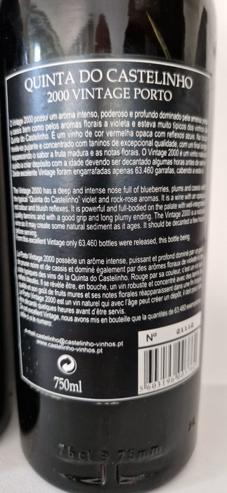 Feist Colheita 1998, Quinta do Castelinho Vintage Port 2000, Miguels Vintage Port 2009 - Porto Colheita Port, Vintage Port - 3 Flasker (0,75 L)
