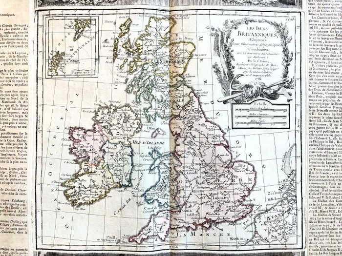 Storbritannien - Angleterre, Irland, Ecosse, Pays de Galles; Louis Charles Desnos - Les Isles Britanniques - 1761-1780