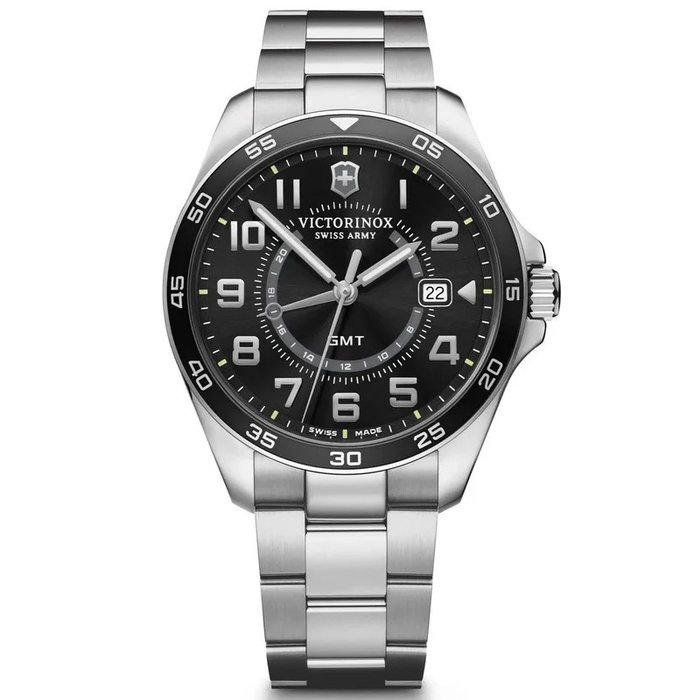 Victorinox - FieldForce - Ingen mindstepris - GMT Silver 241930 - Mænd - 2011-nu