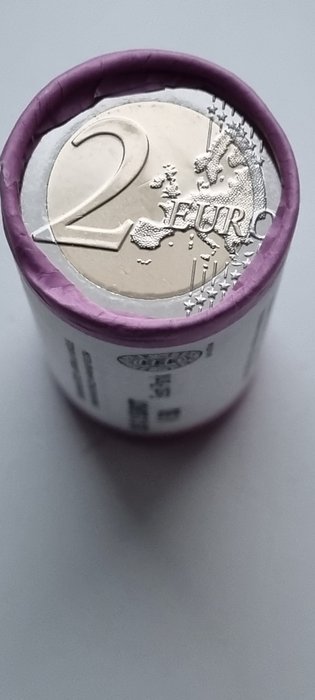 Estland. 2 Euro 2022 "Ukraine and Freedom" (25 coins) in roll  (Ingen mindstepris)