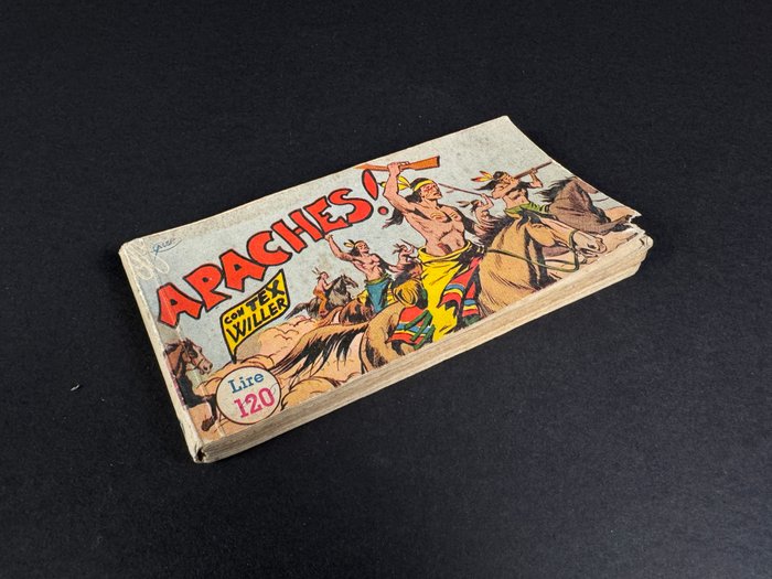 Tex, Raccoltina Serie Bianca n. 17 - "Apaches!" - 1 Comic - Første udgave - 1950