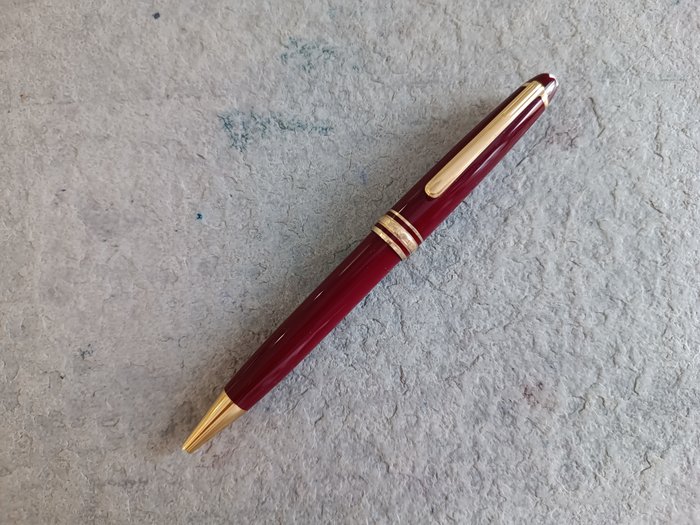 Montblanc - Bolígrafo Montblanc Meisterstuck resina granate - Pen