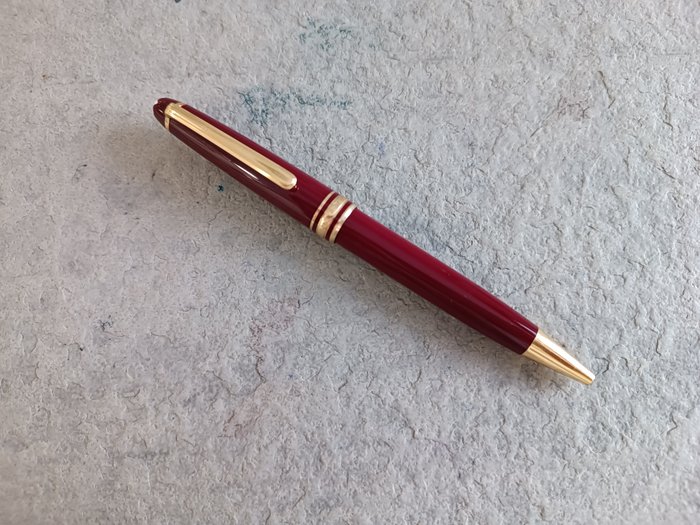 Montblanc - Bolígrafo Montblanc Meisterstuck resina granate - Pen