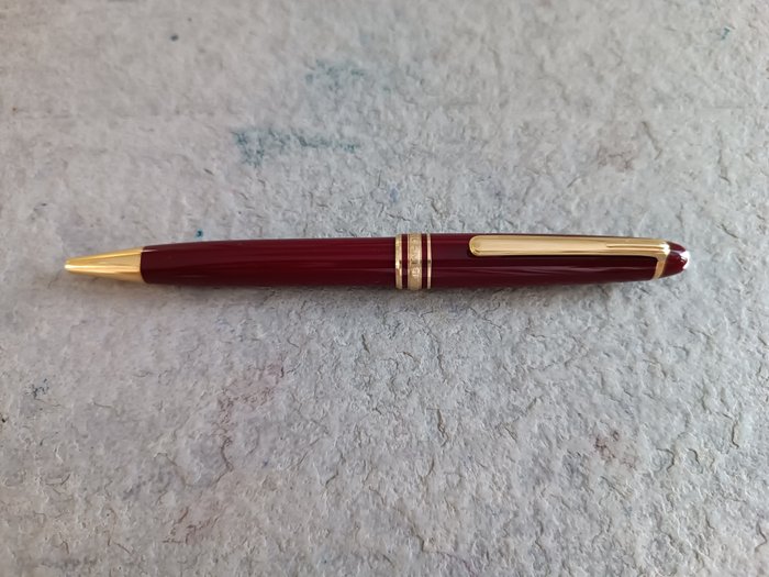 Montblanc - Bolígrafo Montblanc Meisterstuck resina granate - Pen