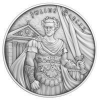 Verden. Silver medal ND Legendary Warriors - Julius Caesar, 1 Oz (.999)  (Ingen mindstepris)