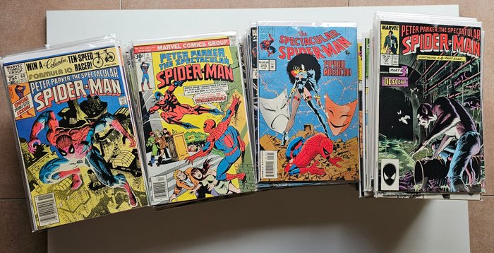 Peter Parker The Spectacular Spider-Man #1-263 - Complete collection - 264 Comic - Første udgave - 1976/1998