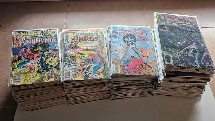 Peter Parker The Spectacular Spider-Man #1-263 - Complete collection - 264 Comic - Første udgave - 1976/1998