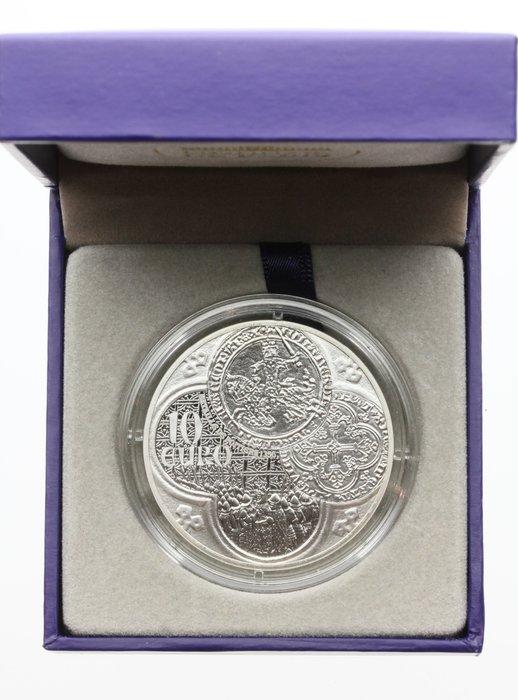 Frankrig. 10 Euro 2015 "Franc à cheval" Proof  (Ingen mindstepris)