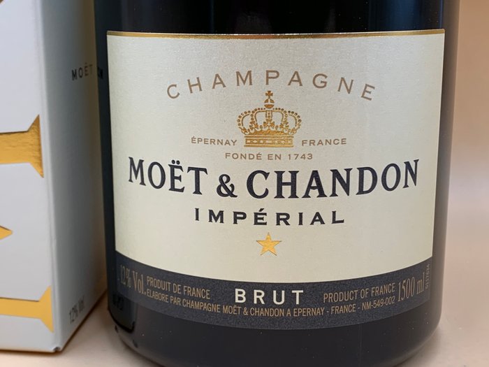 Moët  Chandon, Impérial - Champagne Brut - 1 Magnum (1,5 L)