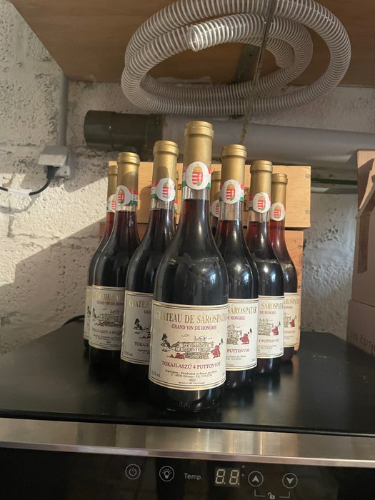 1989 Chateau Sárospatak, Tokaji Aszu 4 Puttonyos - Tokaj - 10 Jennies (0,5 L)