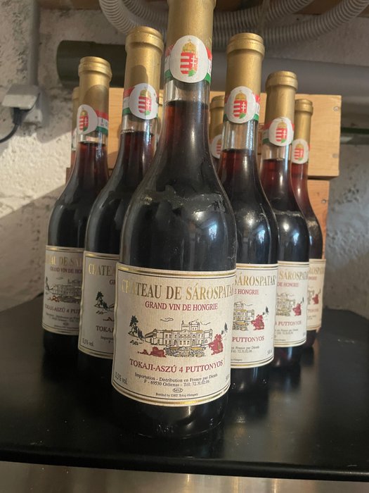 1989 Chateau Sárospatak, Tokaji Aszu 4 Puttonyos - Tokaj - 10 Jennies (0,5 L)