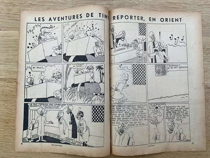 Petit XXe - 26/10/1933 - Tintin, Reporter en Orient - 1933