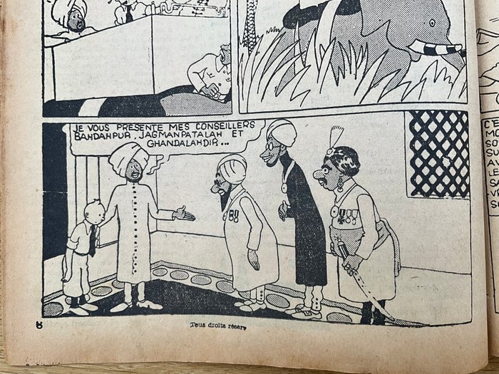 Petit XXe - 26/10/1933 - Tintin, Reporter en Orient - 1933