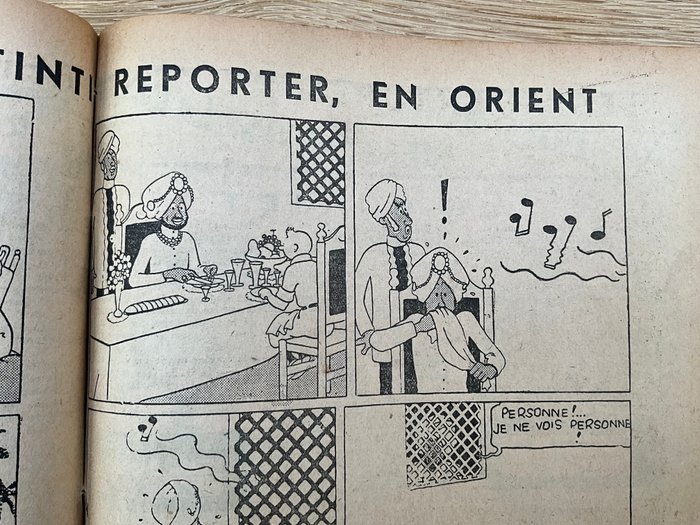 Petit XXe - 26/10/1933 - Tintin, Reporter en Orient - 1933